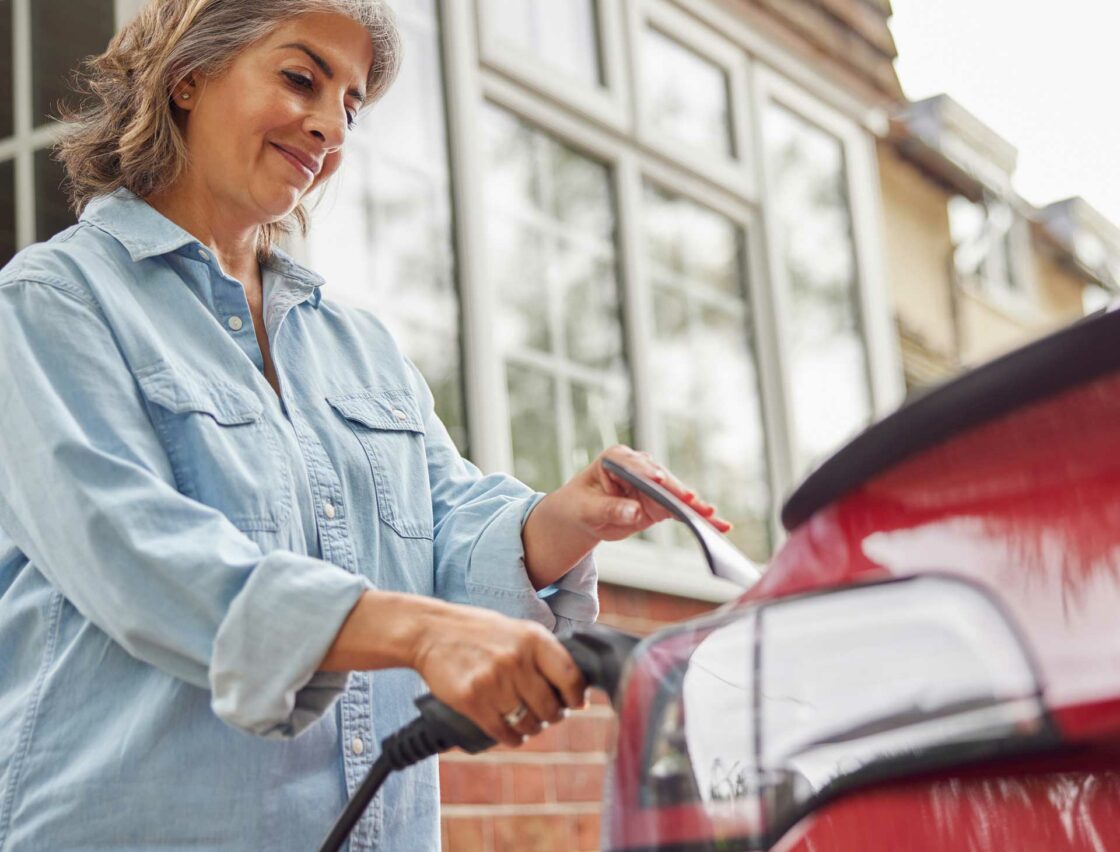 Recharging electric car