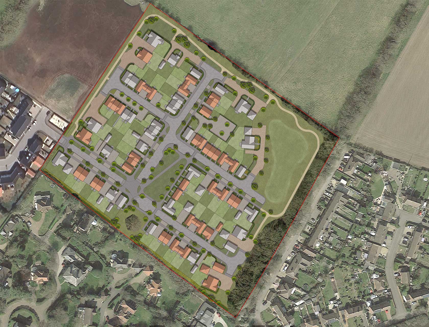 Indicative Masterplan which is subject to change